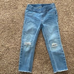 2T denim jeggings. Super cute